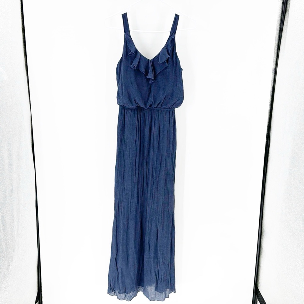 Speechless maxi blue summer dress vacation lightweight summer party casual